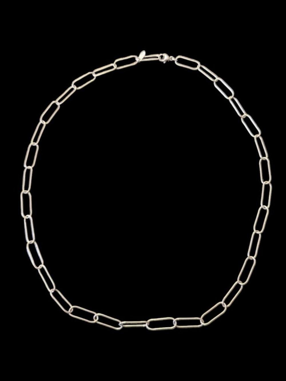 Kris Nations Large Link Paperclip Chain 18" Long Necklace